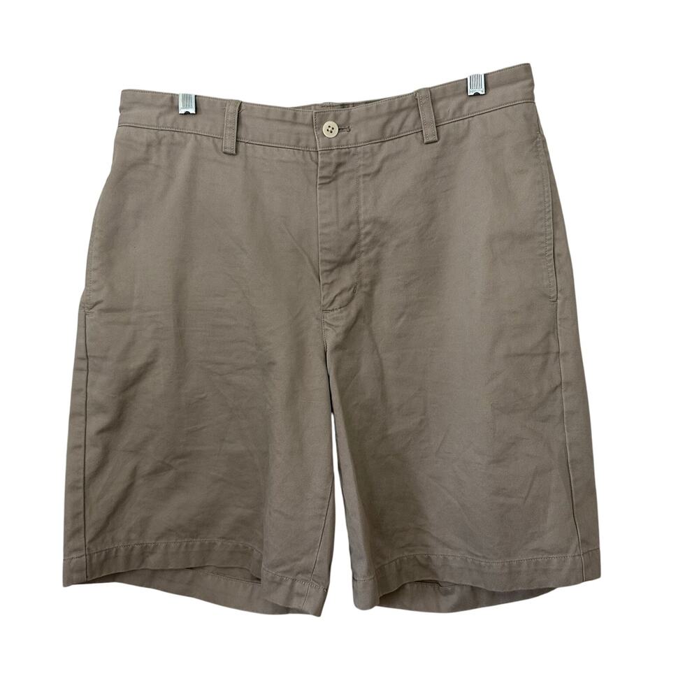 Vineyard Vines Men's Club Shorts Size 32 Beige Casual Golf Pockets 100% Cotton